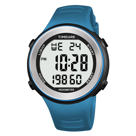 TIMEURE Waterproof Pedometer Watch 2308